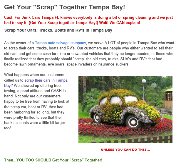 scrap my car in temple terrace florida