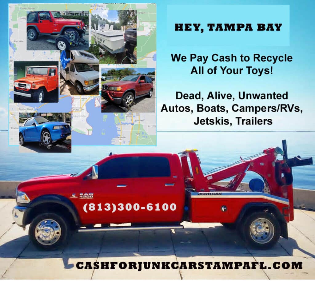 Junk my car near Tampa, South Tampa, Brandon, Apollo Beach, Tampa Bay